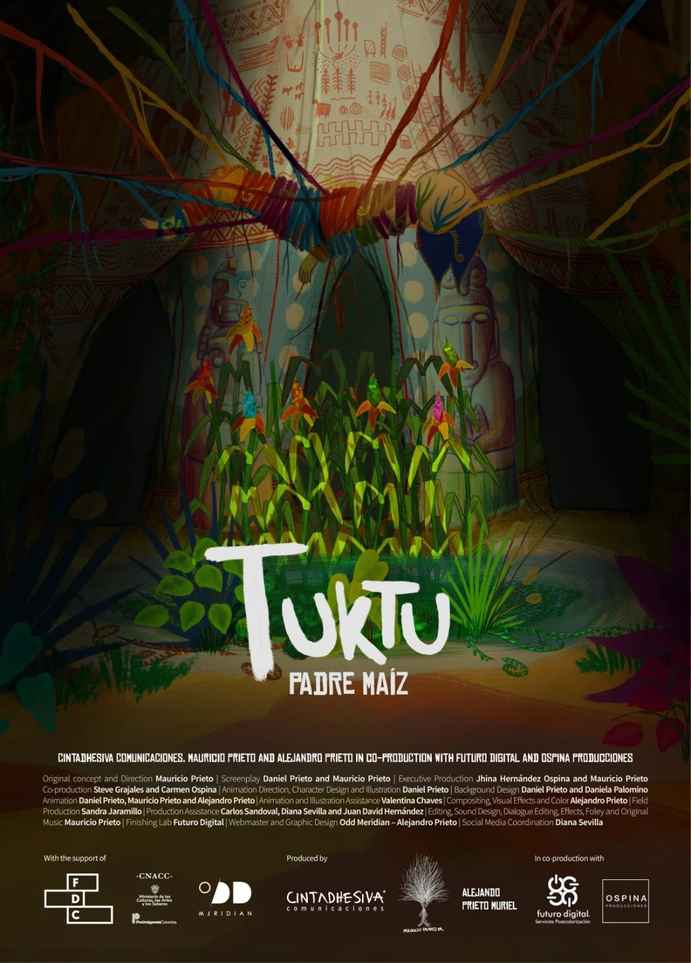 Afiche de Tuktu, Padre Maíz